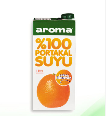 Aroma %100 Portakal Suyu 1 Lt