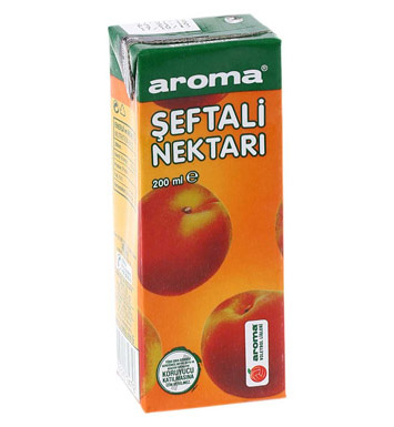 Aroma Şeftali Nektarı 200 Ml
