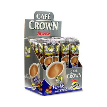 Café Crown 2'si 1 Arada Fındık Aromalı
