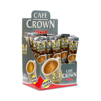 Café Crown 2'si 1 Arada Şekersiz