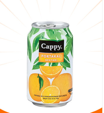 Cappy Portakal 330 Ml