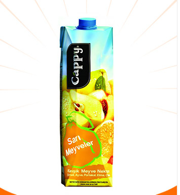 Cappy Sarı Meyveler 1 Lt