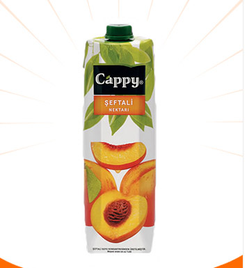 Cappy Şeftali 1 Lt