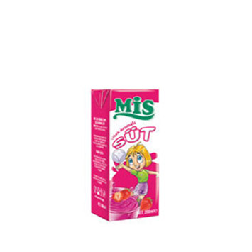 Mis Çilek Aromalı Süt 200 Ml