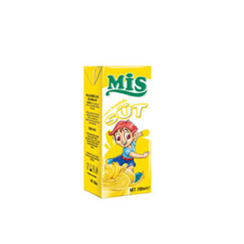 Mis Muz Aromalı Süt 200 Ml