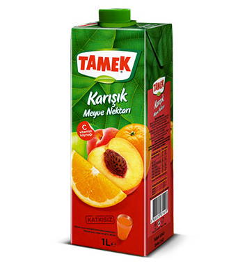 Tamek Karışık Meyve Nektarı 1 Lt