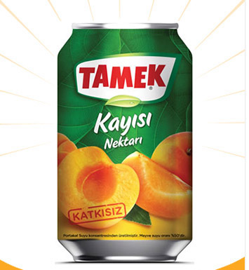 Tamek Kayısı Nektarı 330 Ml