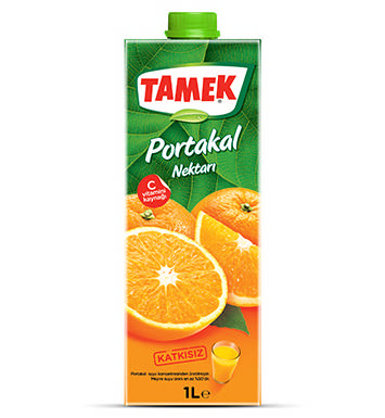 Tamek Portakal Nektarı 1 Lt