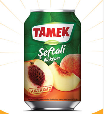Tamek Şeftali Nektarı 330 Ml