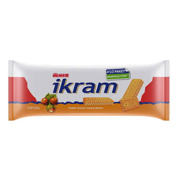 Ülker İkram Fındık Kremalı Sandviç Bisküvi 232 gr