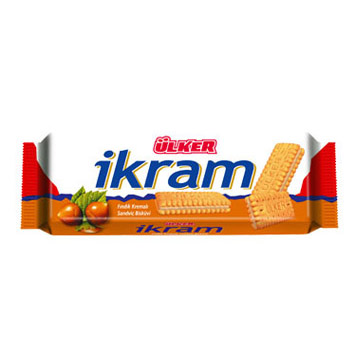 Ülker İkram Fındık Kremalı Sandviç Bisküvi 92 gr