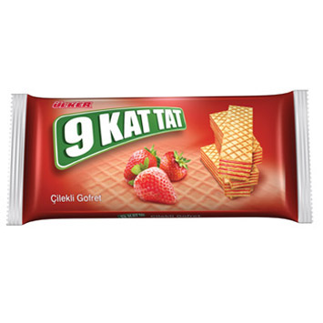 Ülker 9 Kat Tat Çilekli 100 Gr