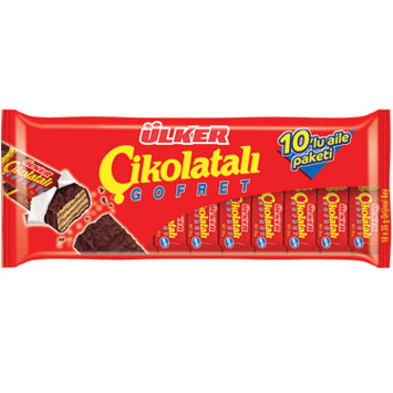 Ülker Çikolatalı Gofret 10'lu