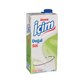 Ülker İçim Doğal Süt 1 Lt