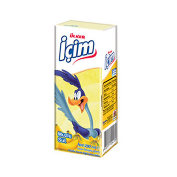 Ülker İçim Muzlu Süt 200 ml